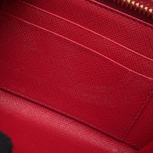 Load image into Gallery viewer, PRADA Saffiano Leather Chain wallet Red1ZH048 Leather
