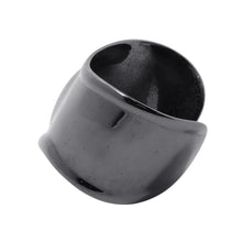 Load image into Gallery viewer, TIFFANY&amp;Co. Elsa Peretti Bone Cuff (Right Hand) Size Small Ruthenium
