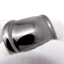 Load image into Gallery viewer, TIFFANY&amp;Co. Elsa Peretti Bone Cuff (Right Hand) Size Small Ruthenium
