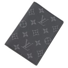 将图像加载到图库查看器中，LOUIS VUITTON Passport Cover NM NoirM64501 Monogram Eclipse
