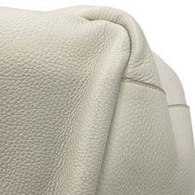 Load image into Gallery viewer, SAINT LAURENT PARIS LE 5 A 7 BEA Le Sancassette Bear Tote Bag Blanc Vintage/Dark Beige763435AADDG9275 Soft Deer Leather

