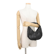 将图像加载到图库查看器中，SAINT LAURENT PARIS Mombasa Black851432AAGWJ1000 Calf Leather Size Small
