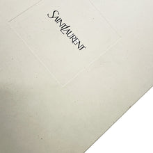 将图像加载到图库查看器中，SAINT LAURENT PARIS Mombasa Black851432AAGWJ1000 Calf Leather Size Small
