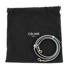 Load image into Gallery viewer, CELINE Laura 2WAY Handbag Ice blue119533 Leather

