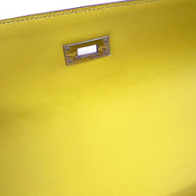 Load image into Gallery viewer, HERMES Kelly Picnic Lime/Natural Swift Leather Willow Size 35
