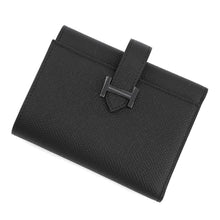 Load image into Gallery viewer, HERMES Bearn Combinet Mono Chrome Black Epsom
