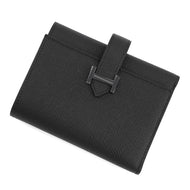 HERMES Bearn Combinet Mono Chrome Black Epsom