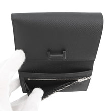 将图像加载到图库查看器中，HERMES Bearn Combinet Mono Chrome Black Epsom
