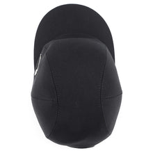 Load image into Gallery viewer, HERMES Cap Miles Jump Size 60 Black Wool62% Cotton38%
