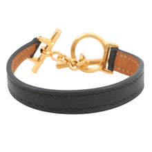 Load image into Gallery viewer, HERMES Croisière Bracelet Size T3 Black Swift Leather
