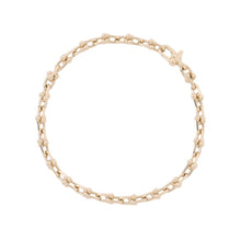 Load image into Gallery viewer, TIFFANY&amp;Co. Hardware Microlink Bracelet Size Medium60416923 18K Yellow Gold
