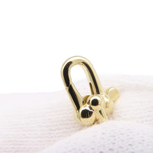 Load image into Gallery viewer, TIFFANY&amp;Co. Hardware Microlink Bracelet Size Medium60416923 18K Yellow Gold
