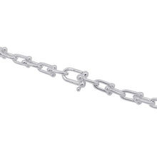 将图像加载到图库查看器中，TIFFANY&amp;Co. Hardware Small Link Necklace Size Small60153093 SV925

