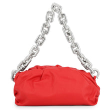 Load image into Gallery viewer, Bottega Veneta The Chain Pouch Shoulder Bag Red620230VCP406402 Calf Leather
