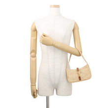将图像加载到图库查看器中，SAINT LAURENT PARIS LE 5 A 7 Mini Bag Natural/Brown742680GAABN2080 NaturalRaffia Calf Leather Size Mini
