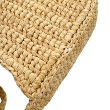 将图像加载到图库查看器中，SAINT LAURENT PARIS LE 5 A 7 Mini Bag Natural/Brown742680GAABN2080 NaturalRaffia Calf Leather Size Mini
