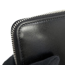Load image into Gallery viewer, SAINT LAURENT PARIS Zip Around Long Wallet Black6174150SX0E1000 Calf Leather

