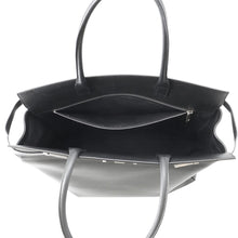 将图像加载到图库查看器中，SAINT LAURENT PARIS Manhattan N/S Tote Black757302 Leather
