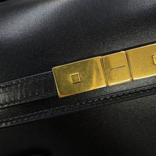 将图像加载到图库查看器中，SAINT LAURENT PARIS Manhattan Shoulder Bag Black7277660SX0W1000 Leather Size Mini
