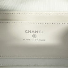 Load image into Gallery viewer, CHANEL Matelasse ChainPochette WhiteAP2426 Caviar Leather
