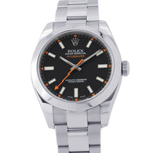 Load image into Gallery viewer, ROLEX Milgauss W40mm Stainless Steel Black Dial116400
