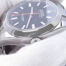 Load image into Gallery viewer, ROLEX Milgauss W40mm Stainless Steel Black Dial116400
