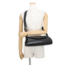 Load image into Gallery viewer, JIL SANDER Cannoro Shoulder Bag BlackJ08WD0051P4840001 Calf Leather Size Grande
