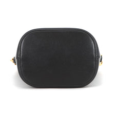 Load image into Gallery viewer, CELINE Triomphe Louise 2-Way Handbag Black119173FX9.38NO Calf Leather Size Small
