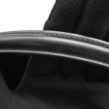 Load image into Gallery viewer, CELINE Triomphe Louise 2-Way Handbag Black119173FX9.38NO Calf Leather Size Small

