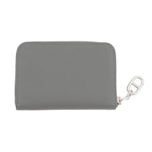 Load image into Gallery viewer, HERMES Zip-A-Go Compact Coin Purse Gris Meyer Evercolor
