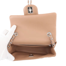 将图像加载到图库查看器中，CHANEL Mini Matelasse ChainShoulder Bag Dark BeigeA69900 Lambskin Size 20
