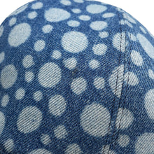 Load image into Gallery viewer, LOUIS VUITTON LVxYK Cap Infinity Dot Light BlueM7062L Cotton100% Leather
