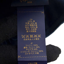 Load image into Gallery viewer, LOUIS VUITTON LVxYK Cap Infinity Dot Light BlueM7062L Cotton100% Leather
