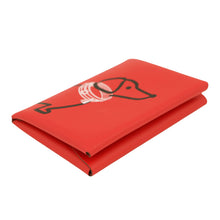 将图像加载到图库查看器中，HERMES Calvi Duo Dog Rouge Tomate Swift Leather
