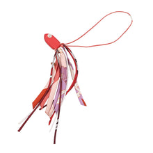 将图像加载到图库查看器中，HERMES Petit H Bag Charm Fish Roo Red/Multicolor Epsom Silk
