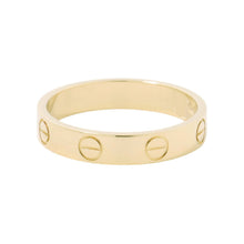 将图像加载到图库查看器中，CARTIER Mini Love Ring Size Small/52/#12B4085000/B4085052 18K Yellow Gold
