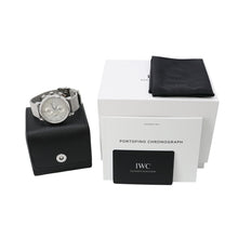 Load image into Gallery viewer, IWC Portofino Chronograph W42mm Stainless Steel Silver DialIW391028
