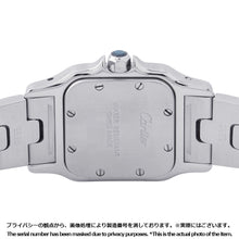 Load image into Gallery viewer, CARTIER Santos Garbe SM H25mm×W24mm Stainless Steel Ivory DialW20056D6
