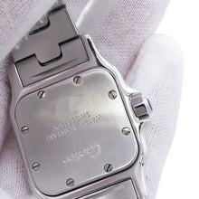 Load image into Gallery viewer, CARTIER Santos Garbe SM H25mm×W24mm Stainless Steel Ivory DialW20056D6
