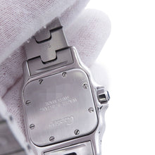 Load image into Gallery viewer, CARTIER Santos Garbe SM H25mm×W24mm Stainless Steel Ivory DialW20056D6
