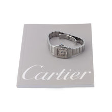 Load image into Gallery viewer, CARTIER Santos Garbe SM H25mm×W24mm Stainless Steel Ivory DialW20056D6
