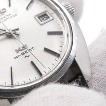 Load image into Gallery viewer, SEIKO King Seiko 45KS Superior Chronometer Stainless Steel Leather Silver Dial4502-8010
