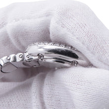 Load image into Gallery viewer, CARTIER Mini Baignoire Diamond Bezel H25mm×W18mm 18K White Gold Ivory DialWB5095L2
