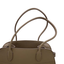 将图像加载到图库查看器中，The Row Margaux Shoulder GreigeW1712L133 Leather Size 12
