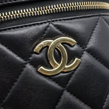 Load image into Gallery viewer, CHANEL Trendy CC 2-Way Vanity Bag BlackAS1626 Lambskin
