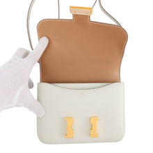 Load image into Gallery viewer, HERMES Constance3 Verso Miroir Mushrooms/Chai Chevre Myzore Goatskin Swift Leather Size Mini
