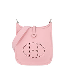 将图像加载到图库查看器中，HERMES Evelyne Amazon Rose Sakura Taurillon Clemence Size TPM
