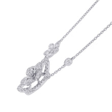 将图像加载到图库查看器中，GRAFF Wildflower Double Diamond PendantRGP790 18K White Gold
