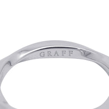 Load image into Gallery viewer, GRAFF Spiral Band Ring Size Approximately 8thRGR600 18K White Gold
