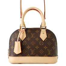 将图像加载到图库查看器中，LOUIS VUITTON Alma BB BrownM46990 Monogram Size BB
